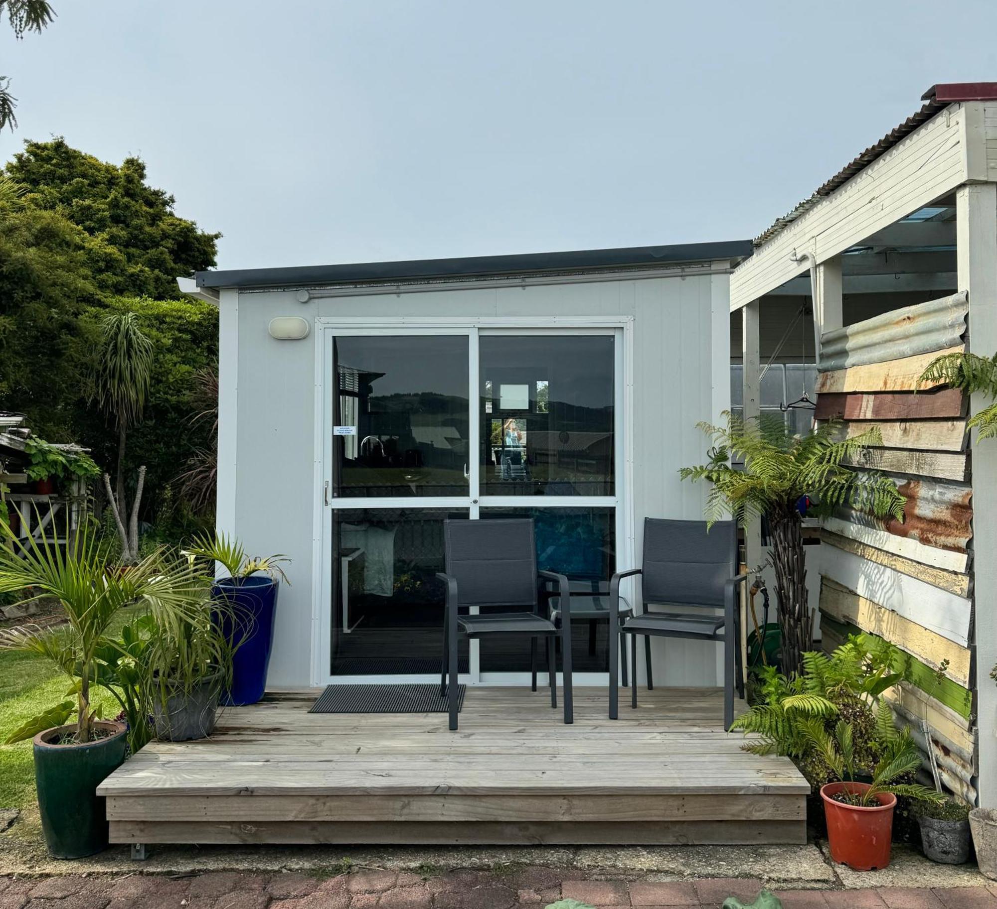 Raglan Seaview Cabin מראה חיצוני תמונה